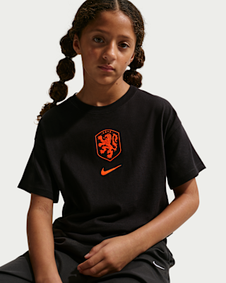 Netherlands Premium Goalkeeper Big Kids' Nike Soccer T-Shirt. Nike.com